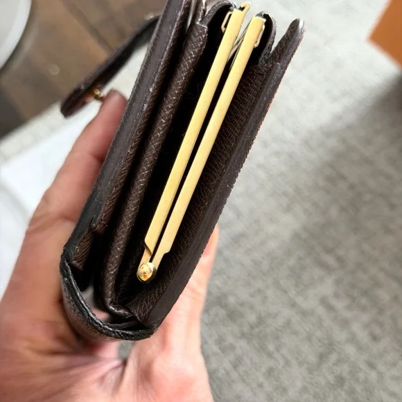 Louis Vuitton Brown Damier Ebene Snap Compact Wallet - Picture 8 of 13